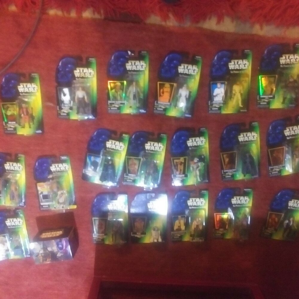 star wars actions figures lot